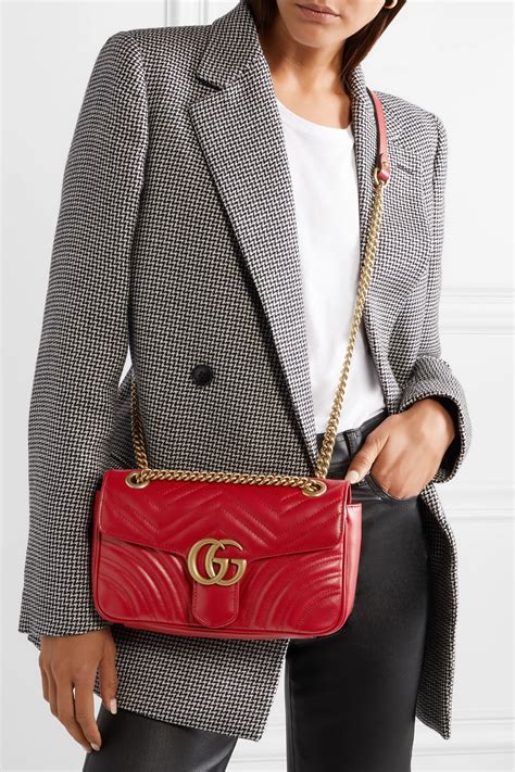 gucci red marmot small shoulder bag|Gucci small shoulder bag black.